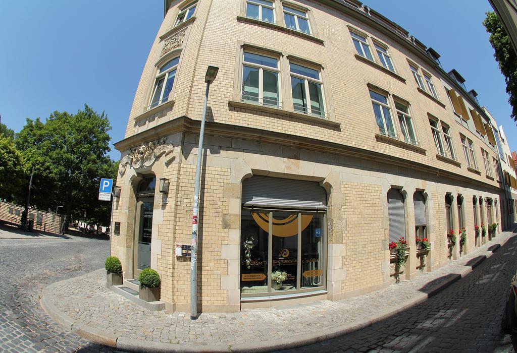 Schottennester Schlafen An Der Kraemerbruecke Erfurt Eksteriør billede